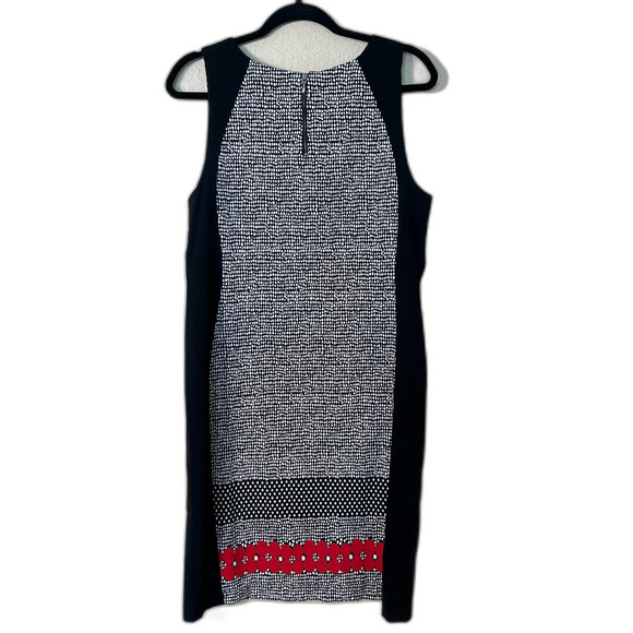 LANALEE Montreal 2 Piece Suit Dress Jacket Black Red White Career Xl/L - Picture 4 of 8